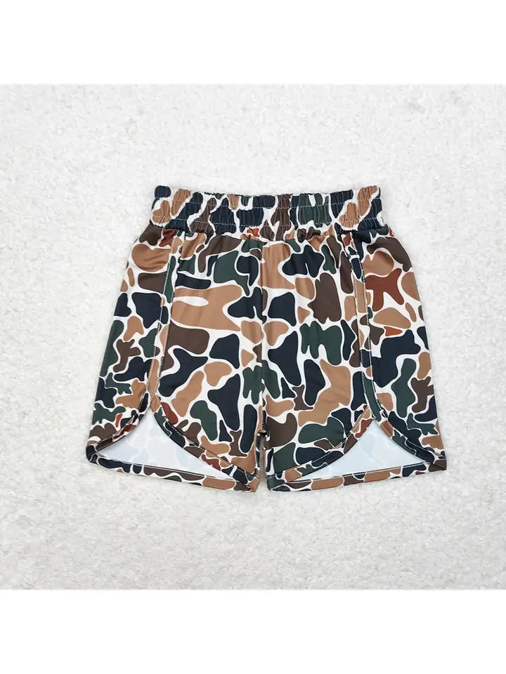 Mommy and Me Baby Girls Camo Summer Shorts Bottoms